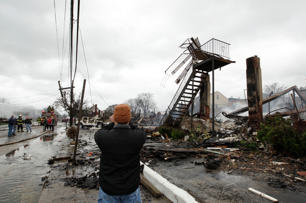 The aftermath of Hurricane Sandy