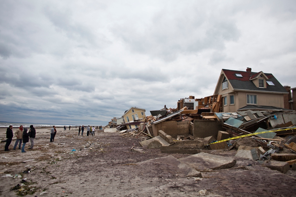 Belle Harbor after Hurricane Sandy