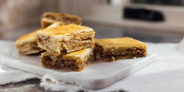 Cinnamon squares from Magnolia co-founder Joanna Gaines are shown here.