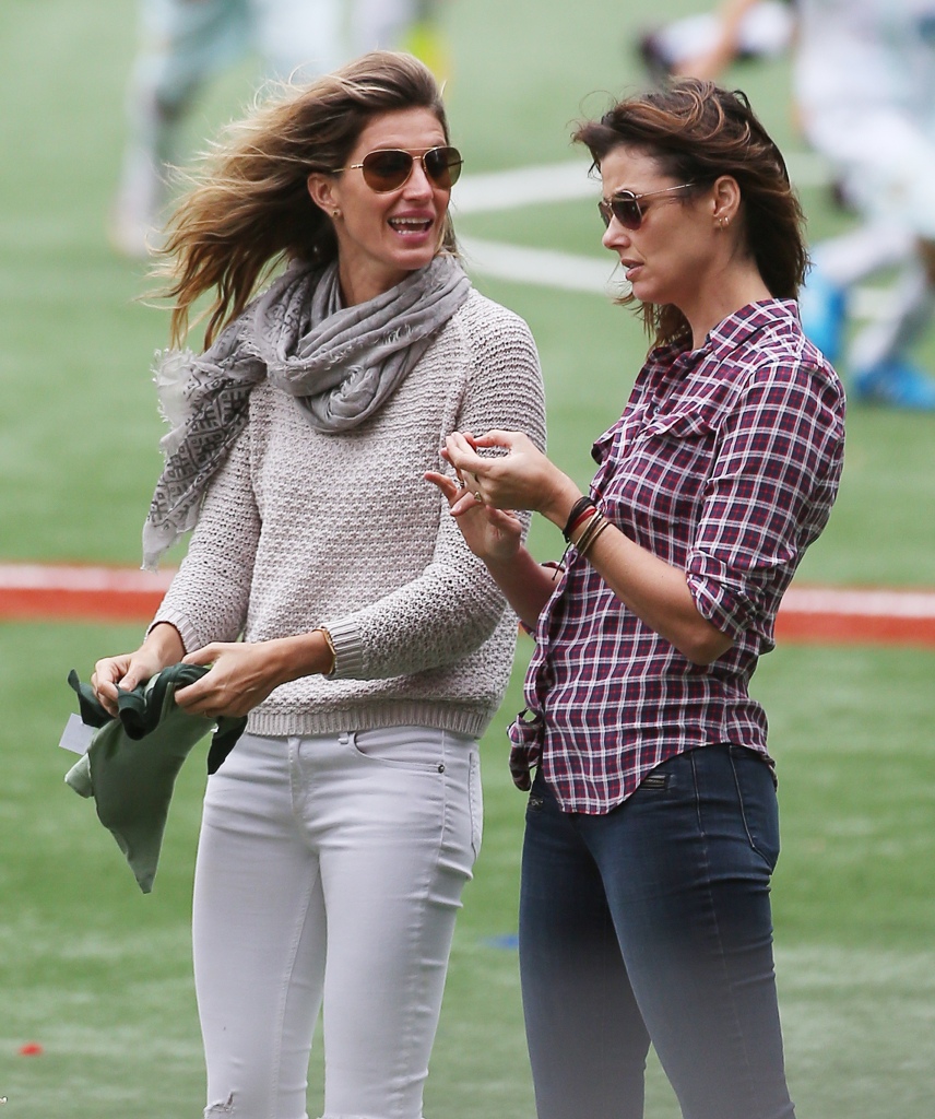Gisele and Moynahan we're co-parents of Brady's son.