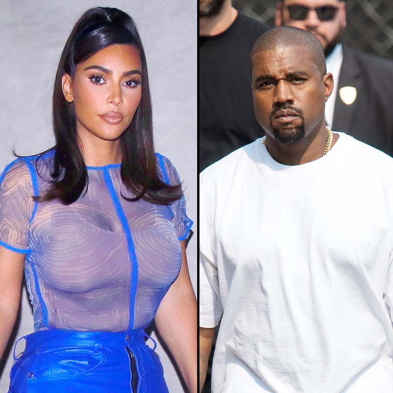 All the Signs Kim Kardashian Kanye West Were Headed Split