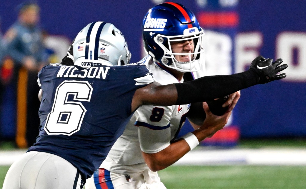 Daniel Jones and the Giants, who fell to the Cowboys at MetLife Stadium earlier in the season, will be looking for revenge on Thanksgiving against the Cowboys.