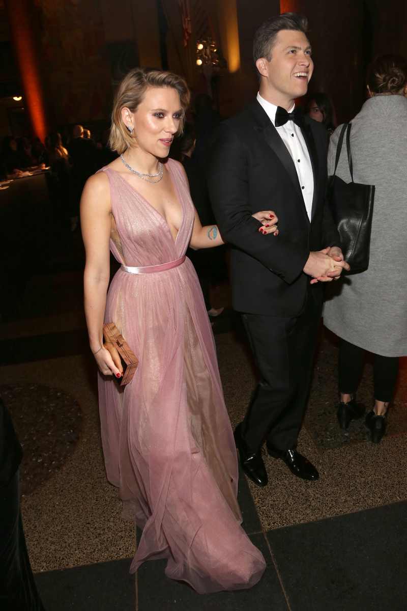 Scarlett Johansson and Colin Jost Relationship Timeline American Museum Of Natural History