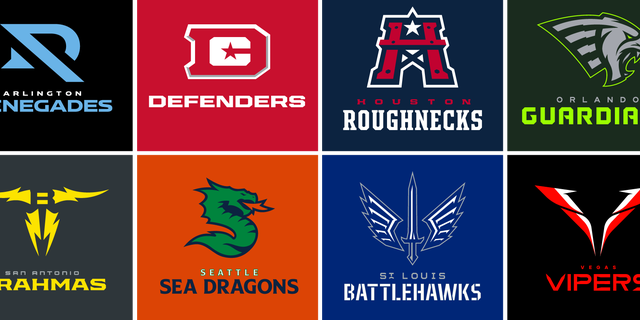 The XFL has revealed its 2023 team names and logos.