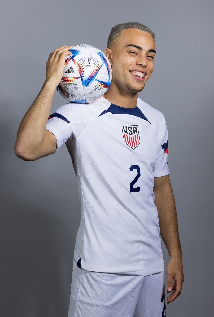 USMNT defender Sergino Dest